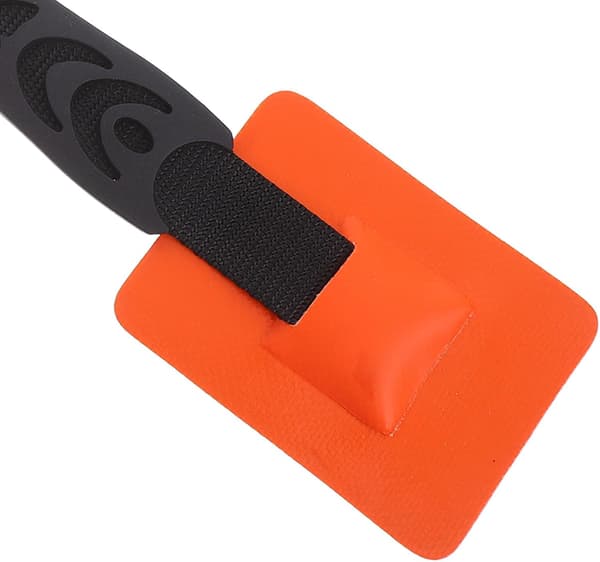 Inflatable Surfboard Kayak Paddle Handle 31x7cm Orange Non-slip Kayak Accessory