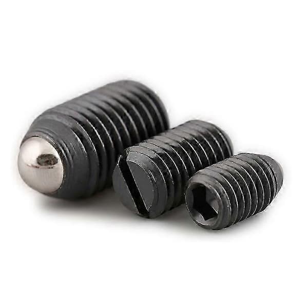 M3 M4 M5 M6 M8 M10 M12 M16 Black Grade 12.9 Steel Hexagon Socket Allen Spring Plunger Set Screw Headless Bolt
