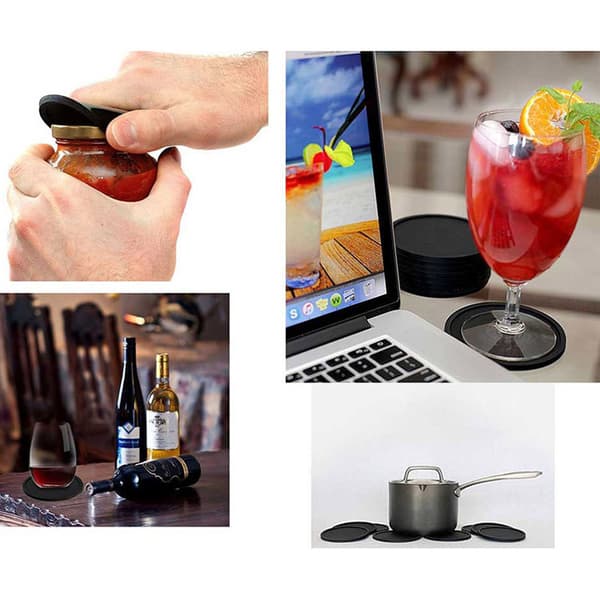 A Set of 8 Drink Coasters - Table Protectors for All Tables