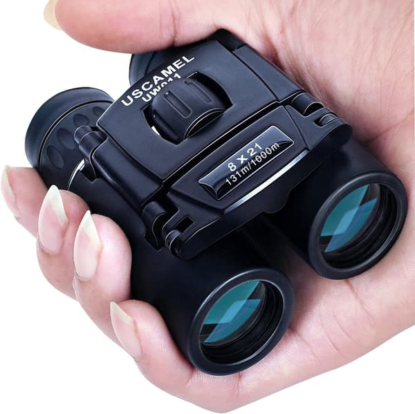 Mini Binoculars, 8x21 High Definition High Resolution