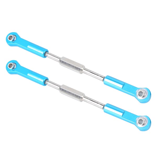 1 par styrestænger i aluminiumslegering RC-tilbehør passer til HSP 94762 / 94763 1/8 RC-bil blå