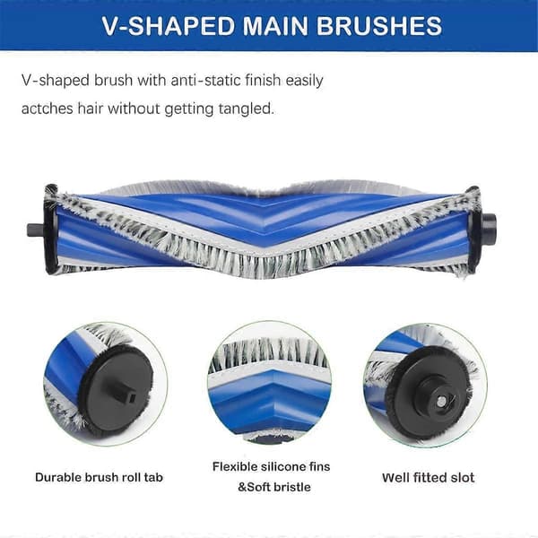 Replacement Parts for T30S/T30S Combo Robot Vacuum Cleaner Accessory Kit