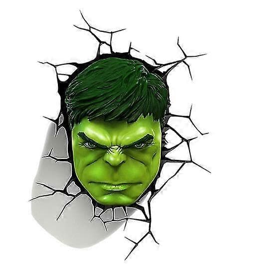 2 kpl 3D realistinen Hulk-tarra, koritarra, auton sivutarra, vihreä jättiläinen
