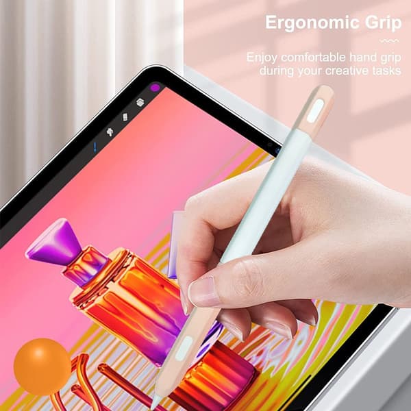Beskyttelsesetui for Apple Pencil: toppbeskyttelse for Apple Pink