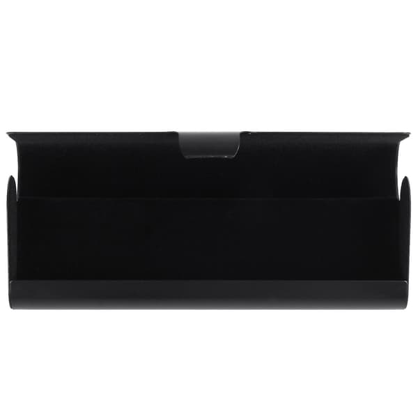 Slim Hard Metal Glasses Case Reading Glasses Eyeglasses Protective Case Black