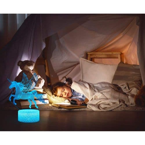 Unicorn LED Night Light Room Party Decorations Decor Christmas