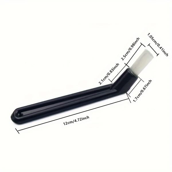 2-pack Coffee Machine Cleaning Brush - Nylon Bristles, Ergonomic Handle for Espresso 2