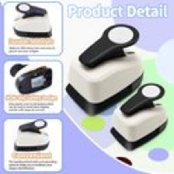 Circle Hole Punch - Circle Hole Punch - Paper Punch - 3 Pieces