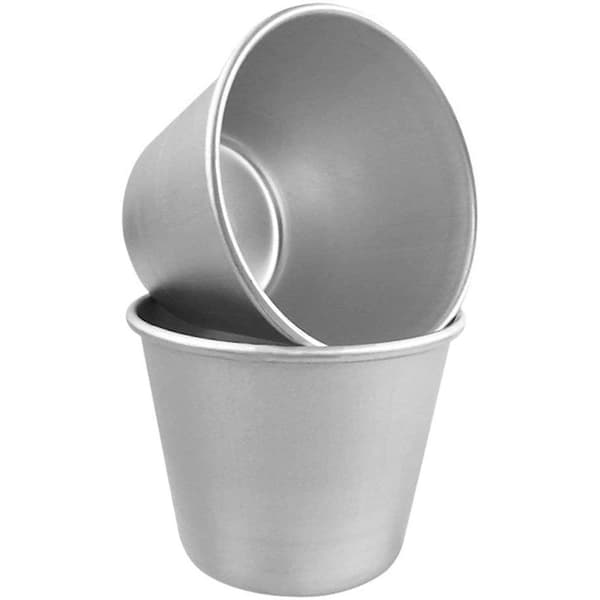 15-pak buddingforme, non-stick buddingkopper æggetærteform, robuste forme til at lave og salte T