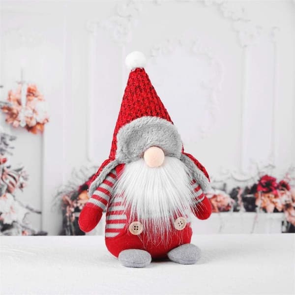 Santa Claus Plush Doll, Swedish Christmas Made KLB