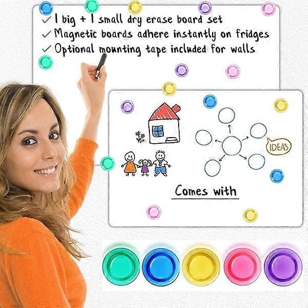 20 st Starka Magneter Kylskåpsmagneter Färgglada Whiteboard Organizer Dekorativa Kylskåpsmagneter Tillbehör Kylskåpsmagneter