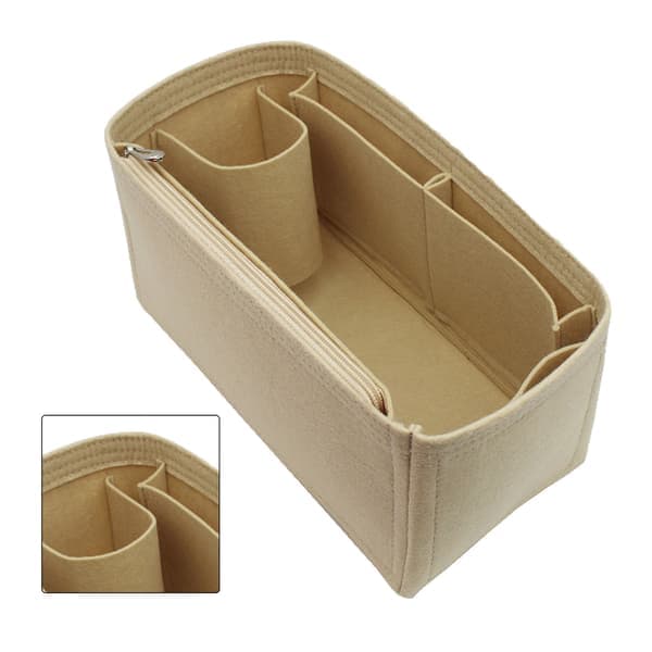 Opbevaringstaske med flere rum og filtfor (29x14x15 cm) 0.4
