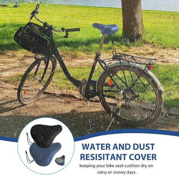 Pieces, Bicycle Saddle Cover, Waterproof Saddle Cover, Bicycle Saddle Protector, Rain Cover - Saddle Cover