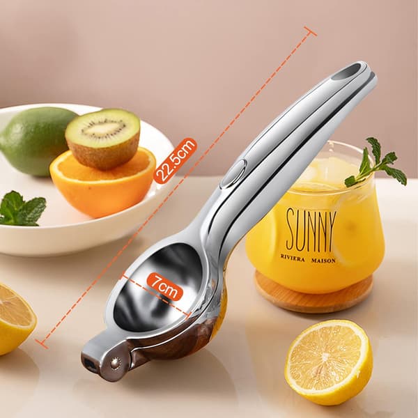 7 cm Diameter Manual Citrus Juicer, Lemon Squeezer, Durable Manual Citrus Press, Manual Orange Juicer for Kitchen, Bar, Restaurant