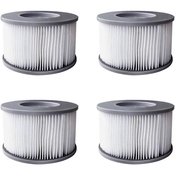 4 filter cartridges for inflatable MSpa pools