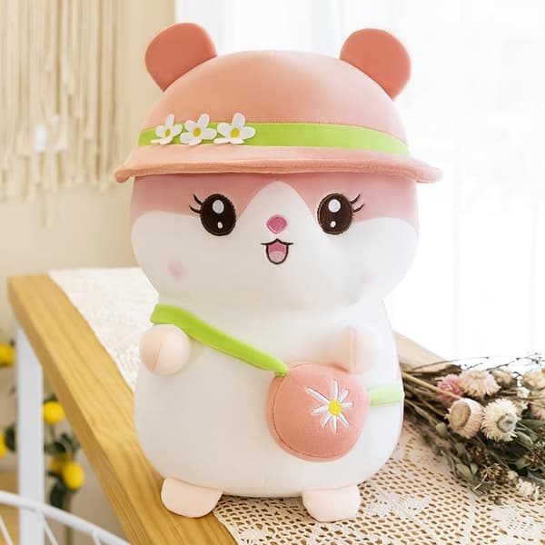 Hamster Pehmolelu 40cm, 15.7'' Kawaii Sarjakuva Hamsteri Pehmoeläin