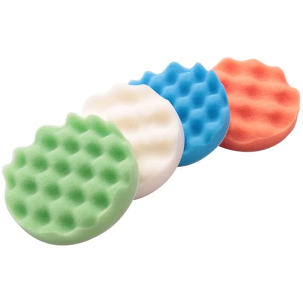5-tums polerings- och poleringsset för bil, 12-pack + M10 borradapterkit