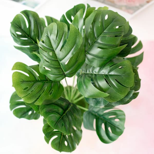 Kunstig Mini Monstera med 50 cm høj potte