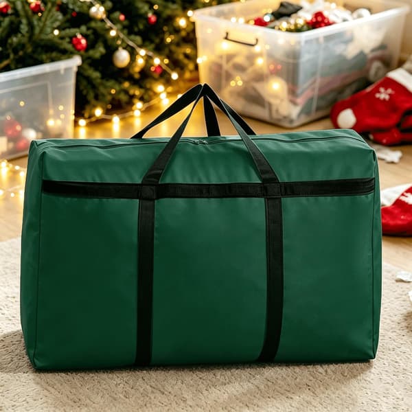 Large Suitcase Foldable Storage Bag Oversized Moving Bag Multifunctional Carry-on, Green, Medium Green Medium Green Medium