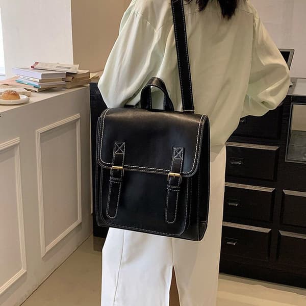 Retro Backpack, Trendy College Style Backpack for Girls