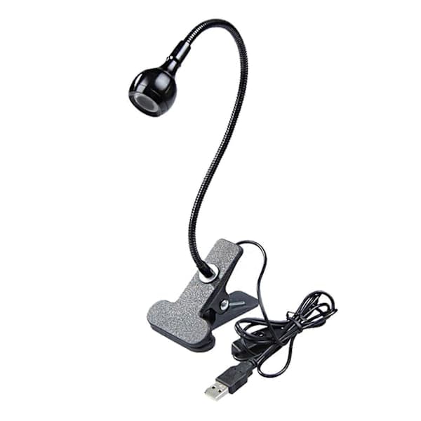LED Desk Lamp Swing Arm Lamp with Clamp Eye-Friendly Lights Home Office