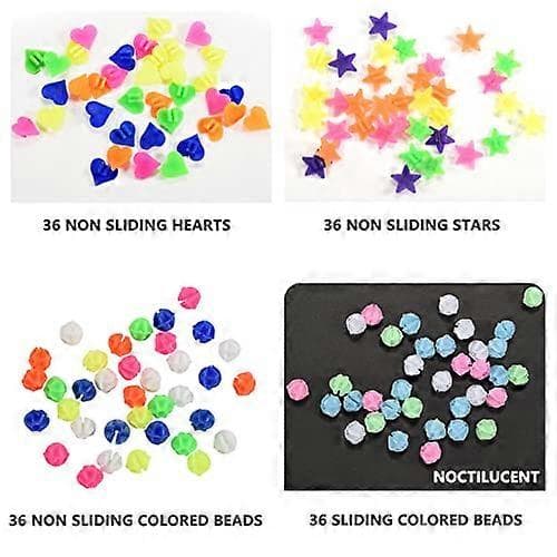 144 stk eikerperler sykkel, eikeklemmer for barn, eikeklikkere gaver til jenter gutter