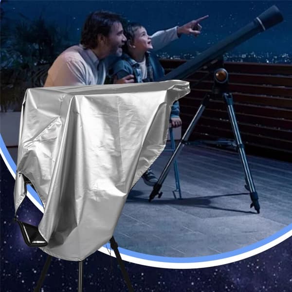 Astronomical Telescope Dust Cover Telescope Outdoor Sunshade Anti-Dew Light Damage Eclipse Observation Hood
