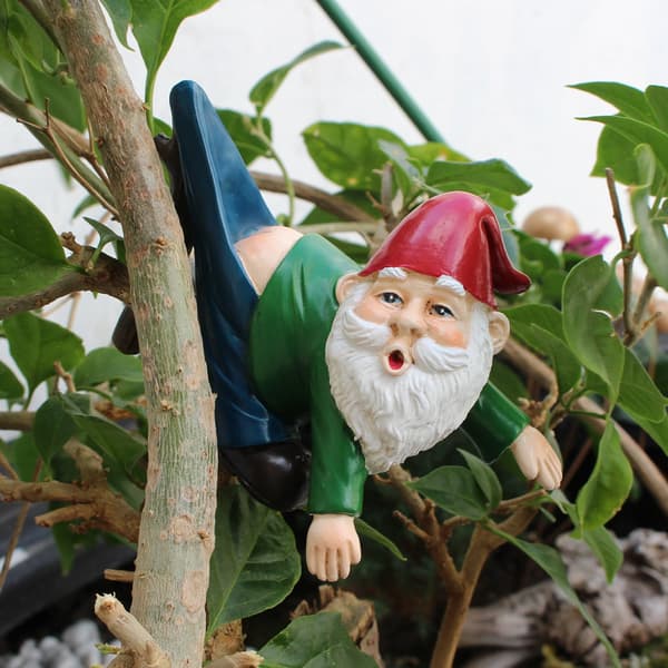 Funny Dwarf Pendant Ornament Miniature Landscape, Small Gnome Decoration