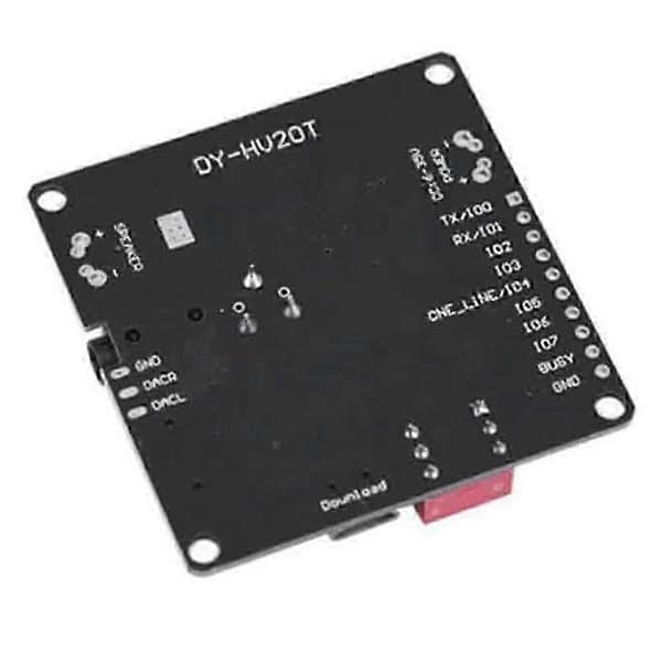 5 ST DY-HV20T HV20T 12V/24V 10W/20W Röstuppspelningsmodul Stöder Micro-SD-kort MP3 Musikspelare