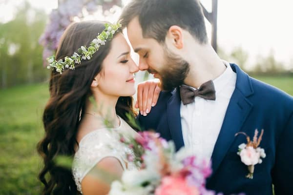 Blomsterkrans Hår Blomsterkrans Kunstige Blomster Krone Brude Hodeplagg Grønt Krone Hårbånd Blomster til Bryllupsseremoni Fest...