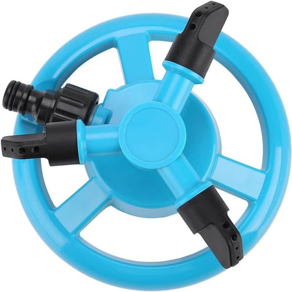 360° Rotating Automatic Sprinkler, 2 Pcs Lawn Sprinklers, 3-Arm Automatic KLB