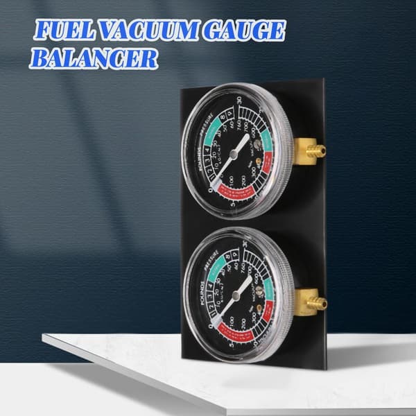 1 Carburetor Synchronizer Vacuum Tool Gauge Vacuum Gauge Balancer for / / Black