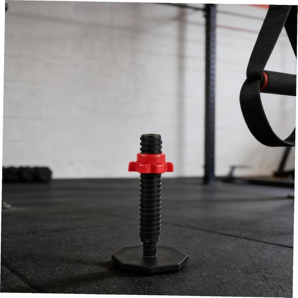 Kettlebell Dumbbell Coupling Rod with Base – Gym Barbell Replacement