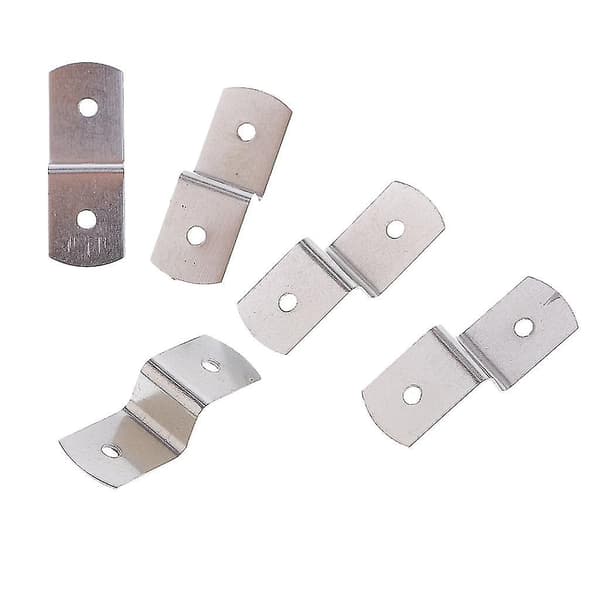 100 st Offset Mounting Canvas Z-Clips for Photo Picture Framing