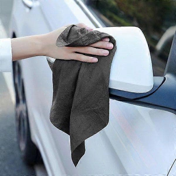 10 pcs, thickened, magic cleaning cloth, microfiber surface, Black 20x25cm, black 30x30cm black