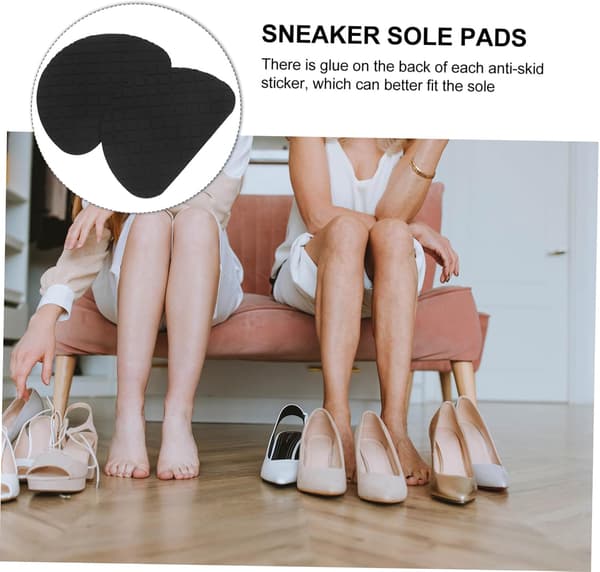 Non-slip Sole Patch Shoe Sole Protector Non-slip Stickers for Sneakers Bottom Patches Silent Sneaker Pads