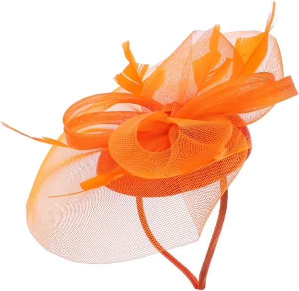 Fascinatorhat Pandebånd og Netdesign til Bryllup, Teselskab og Banket Elegant Brudehårstilbehør