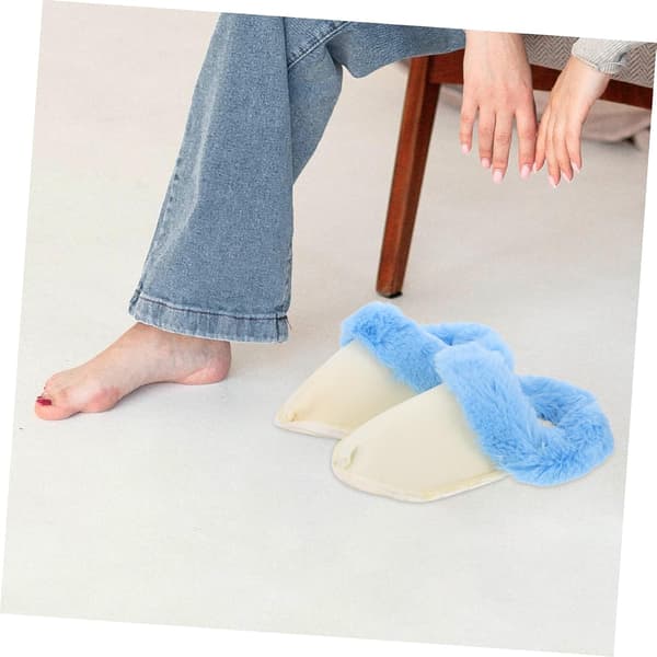 Warm Plush Slipper Liners for Adults, Removable Fleece Lining, Cozy Inserts for Winter Boots and Slippers