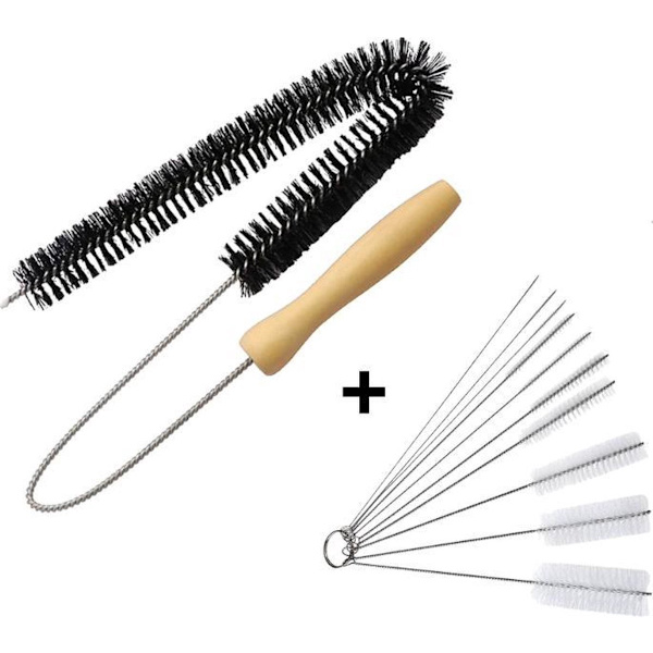 Flexible Radiator Brush with Bristle Set - 75 cm Long