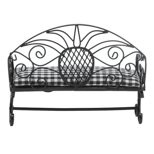 Miniature Bench, Fine Workmanship, Beautifully Designed, Cute Appearance, 1:12 Miniature Furniture