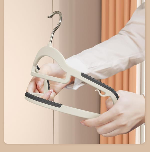 Hanger Non-marking Hanger Dry and Wet Hanger [10pcs] Orange