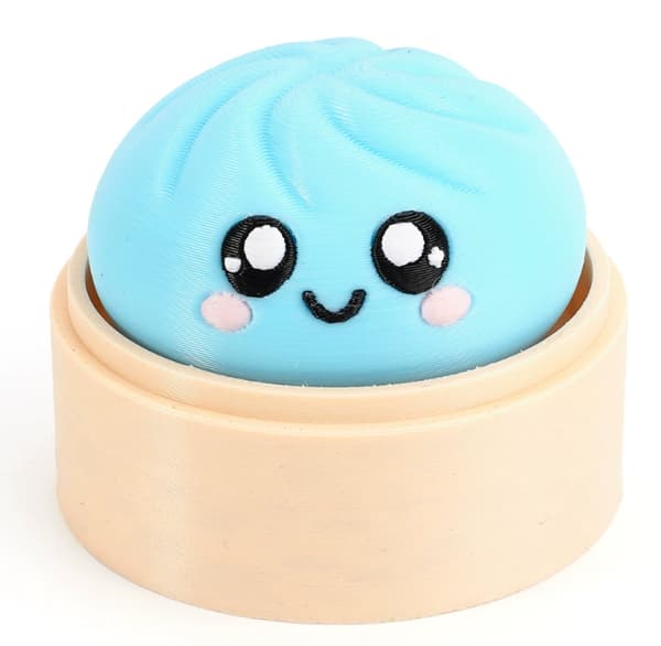 Sød Baozi Presse Legetøj Blød Klemme Fidget Børnefødselsdagsgave
