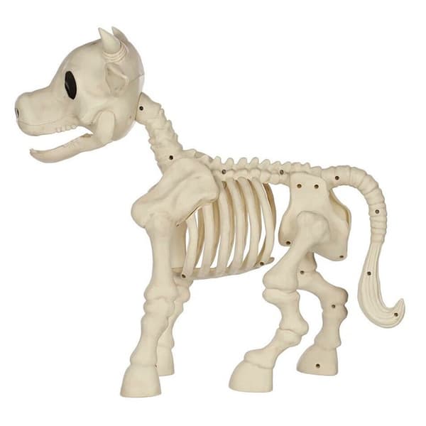 Ku-Hest Skjelett Halloween-dekorasjon cow
