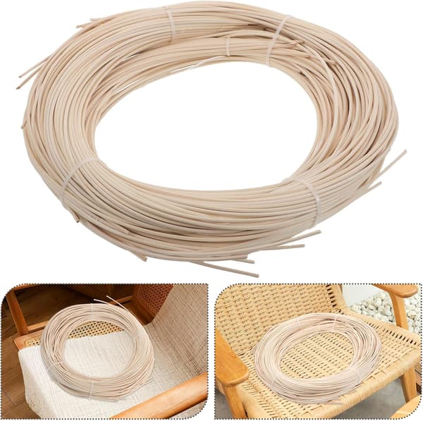Reparationsmateriale til kurvemøbler, rattanmateriale, møbelreparationssæt, alsidig brug, sømløs kompatibilitet