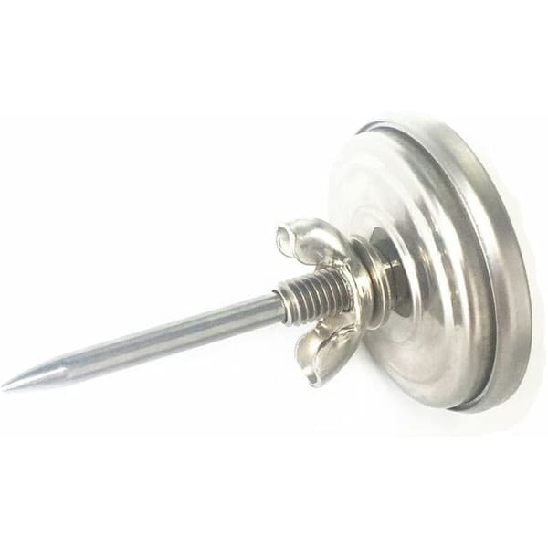 Ovnstermometer i rustfritt stål, grillrøyketermometer 50 til 350°C, 100 til 700℉ (Type A 350°C)