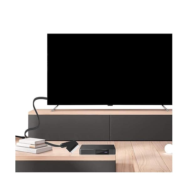 Scart til HDMI-kompatibel kabelkonverterer profesjonell video- og lydadapter for HD-TV og DVD-spiller