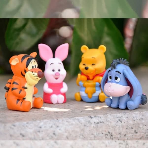 10 stk Disney Peter Plys Æsel Anime Figurer legetøj-FM-