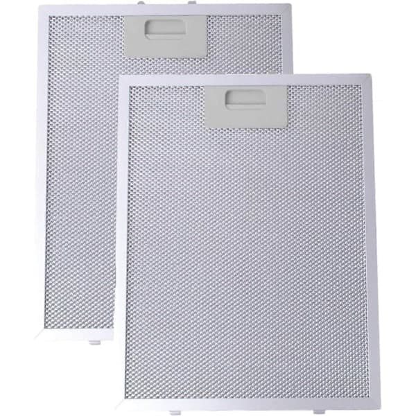 Emhætte Fedtfilter Kompatibel med Cooke & Lewis Sølv 320 x 260 mm (2-pak)