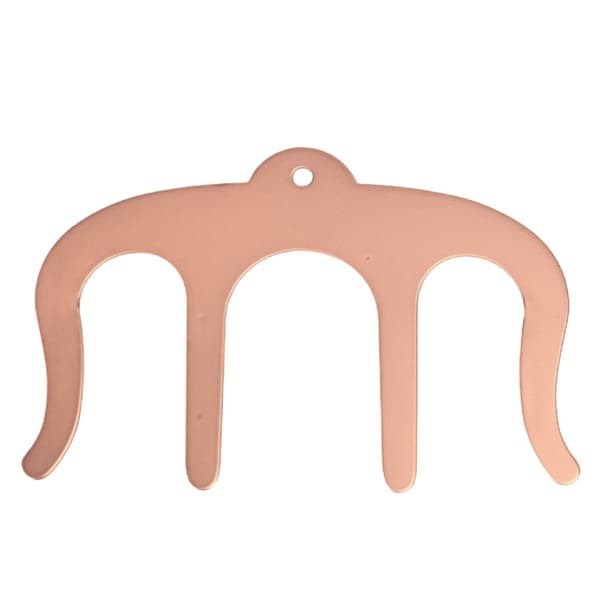 Noteklips Sideholder - Metallplate for Noter, Boksider, Gylden Kokebokside