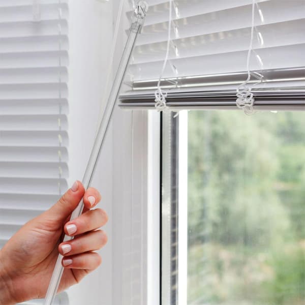 6pcs Acrylic Blind Wand Replacement with Hook, Simple and Generous Design, Practical Tool